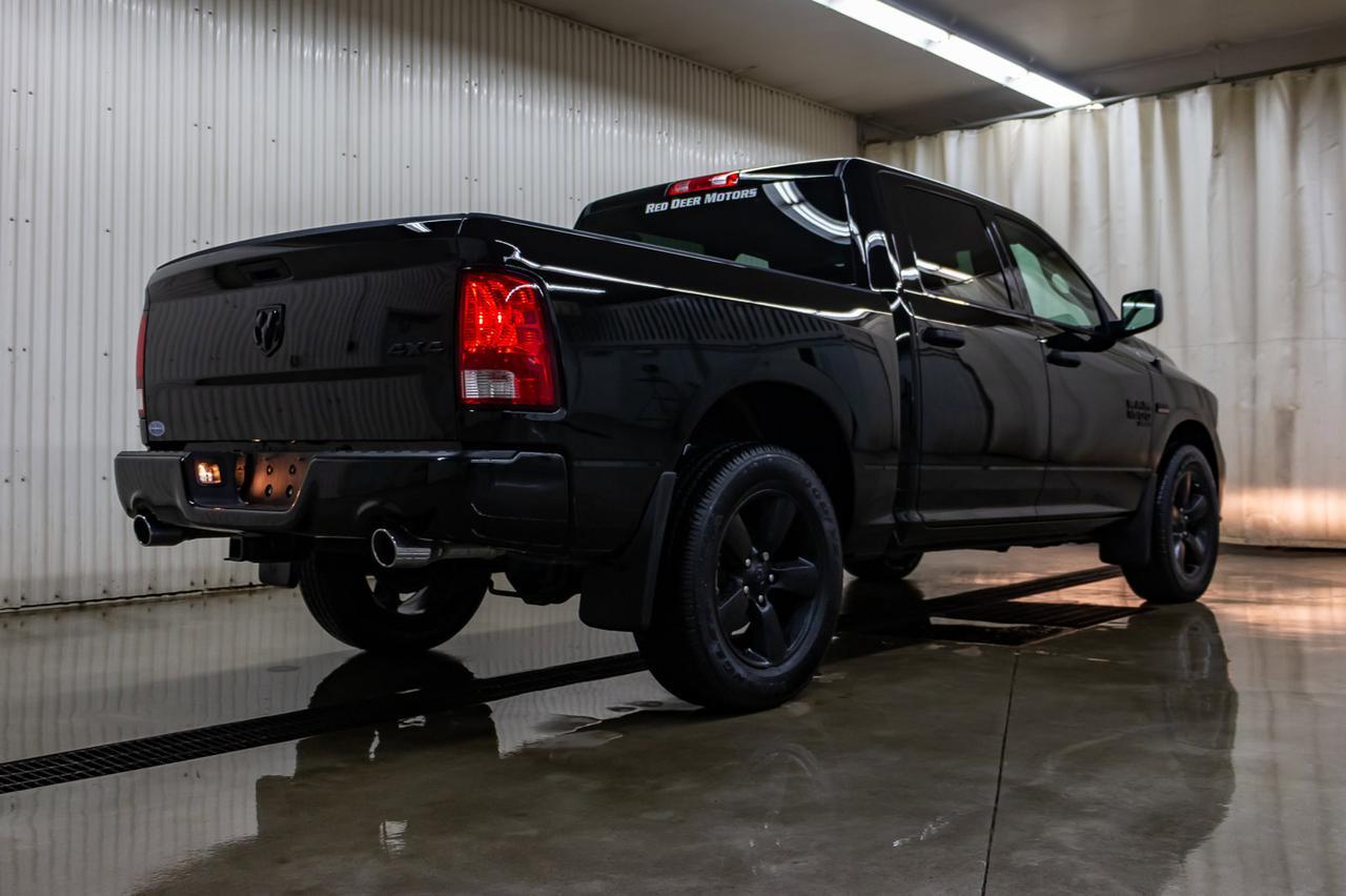 2019 Ram 1500 4x4 Crew Cab Classic Express Blackout Bcam Red Deer AB