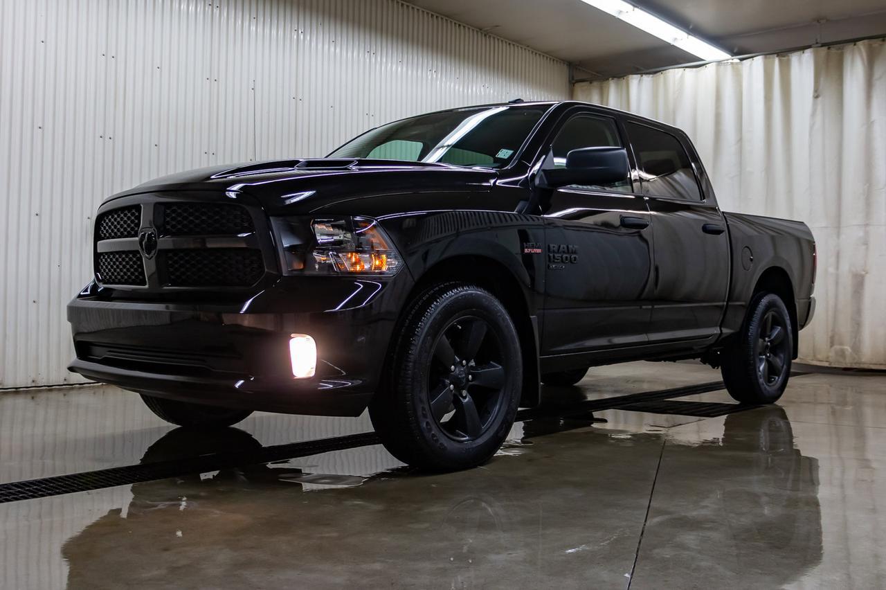 2019 Ram 1500 4x4 Crew Cab Classic Express Blackout Bcam Red Deer AB