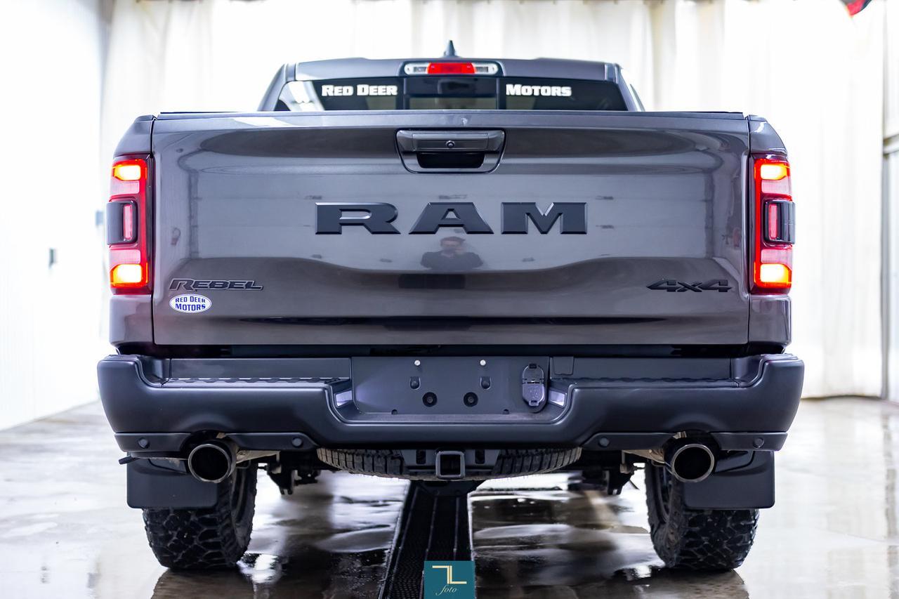 2019 Ram 1500 4x4 Crew Cab Rebel Leather Roof Nav Red Deer AB