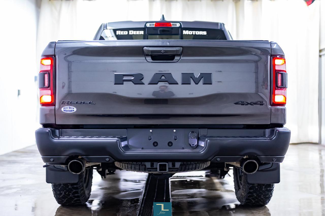 2019 Ram 1500 4x4 Crew Cab Rebel Leather Roof Nav Red Deer AB