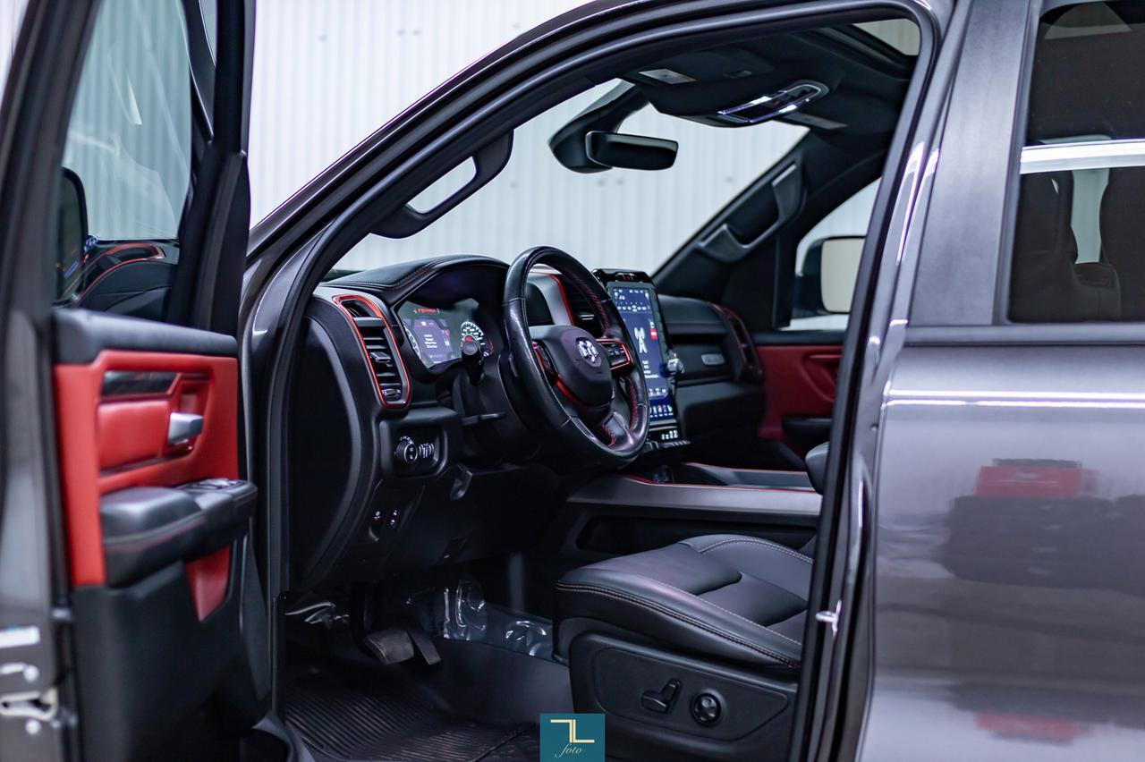 2019 Ram 1500 4x4 Crew Cab Rebel Leather Roof Nav Red Deer AB