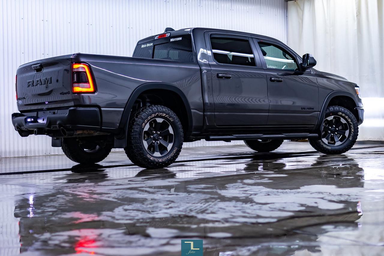 2019 Ram 1500 4x4 Crew Cab Rebel Leather Roof Nav Red Deer AB