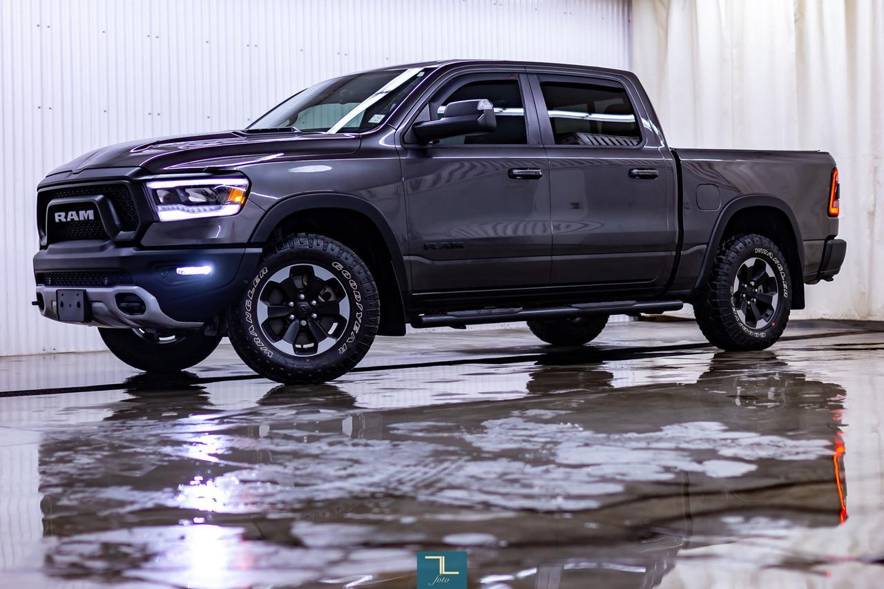 2019 Ram 1500 4x4 Crew Cab Rebel Leather Roof Nav Red Deer AB