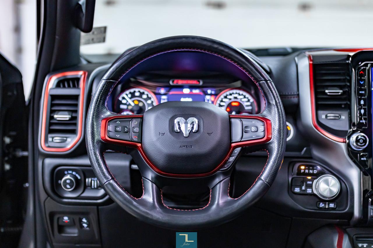 2019 Ram 1500 4x4 Crew Cab Rebel Leather Roof Nav Red Deer AB