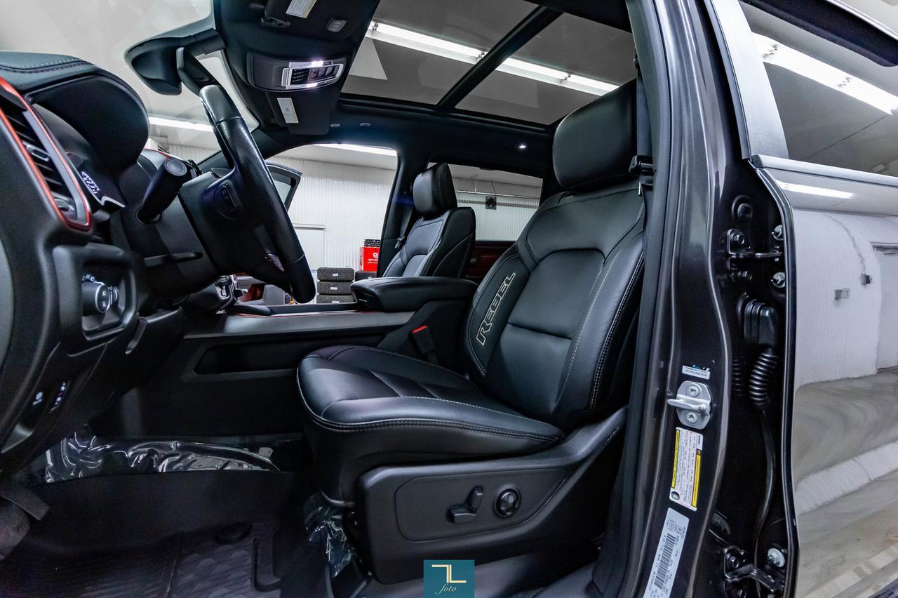 2019 Ram 1500 4x4 Crew Cab Rebel Leather Roof Nav Red Deer AB