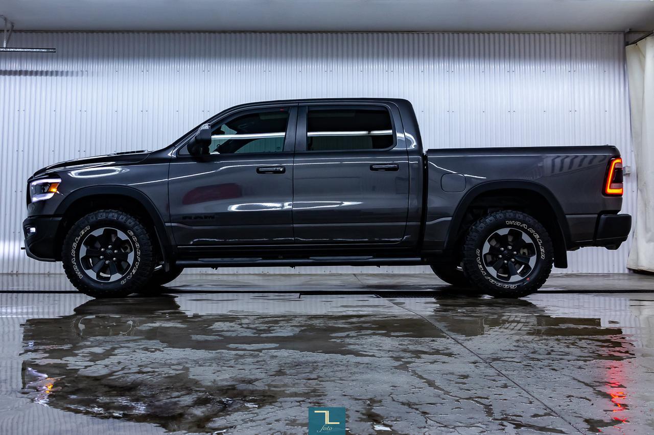 2019 Ram 1500 4x4 Crew Cab Rebel Leather Roof Nav Red Deer AB