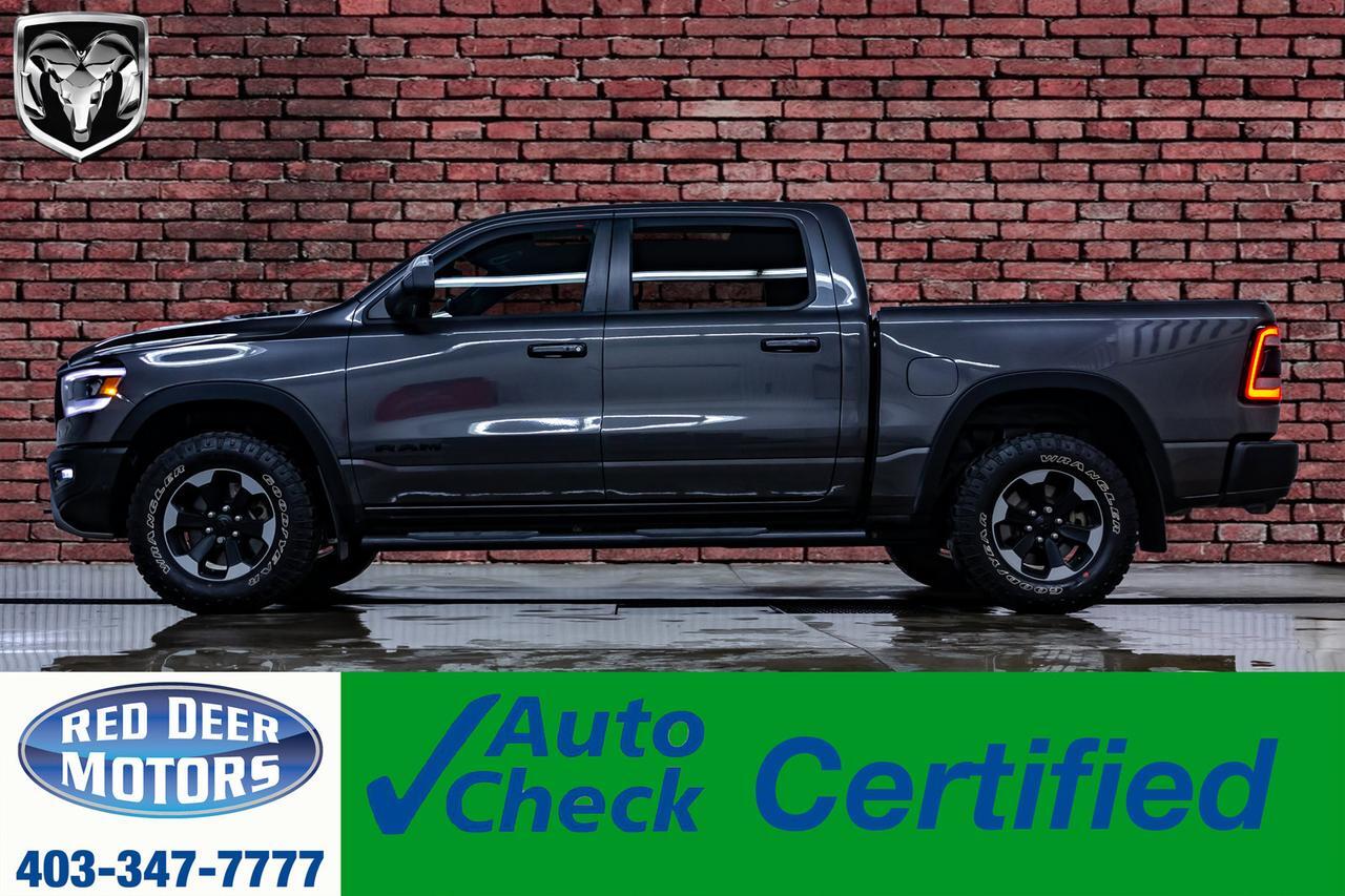 2019 Ram 1500 4x4 Crew Cab Rebel Leather Roof Nav
