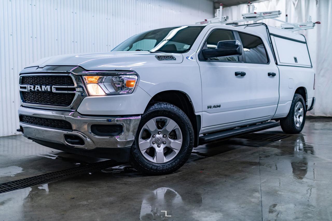 2019 Ram 1500 4x4 Crew Cab SXT Longbox BCam Topper Red Deer AB