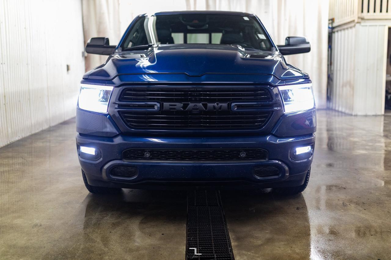 2019 Ram 1500 4x4 Crew Cab Sport Leather Roof Nav Red Deer AB