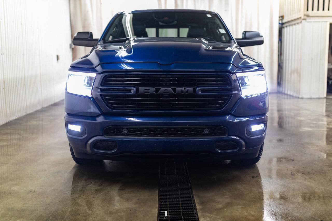 2019 Ram 1500 4x4 Crew Cab Sport Leather Roof Nav Red Deer AB