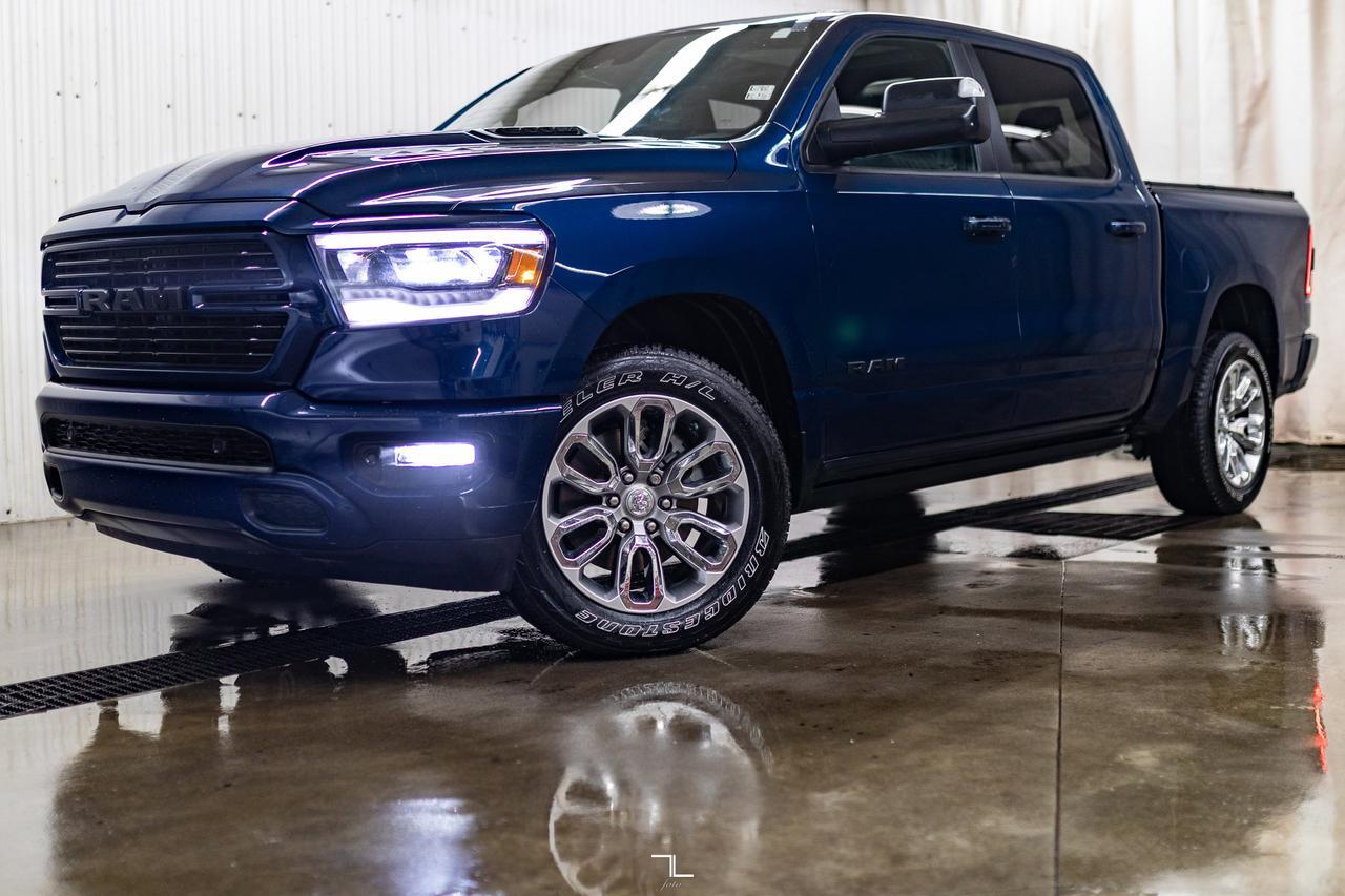 2019 Ram 1500 4x4 Crew Cab Sport Leather Roof Nav Red Deer AB