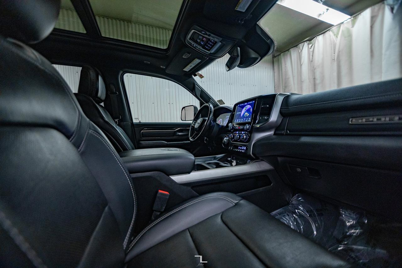 2019 Ram 1500 4x4 Crew Cab Sport Leather Roof Nav Red Deer AB