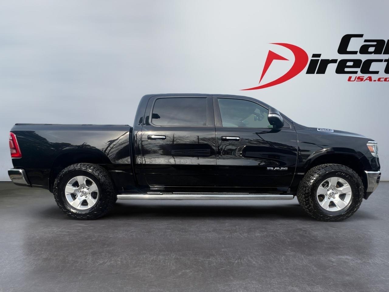 2019 Ram 1500 Big Horn CREW CAB 4X4, LOW MILEAGE, READY-ALERT BRAKING, BACKUP CAMERA WITH PARKING SENSORS, POWER REAR SLIDING WINDOW, REMOTE START, APPLE CARPLAY/ANDROID AUTO CAPABLE, NEW BFGOODRICH ALL TERRAIN TIRES, GO BIG ON OR OFF ROAD IN THIS RAM BIG HORN! Virginia Beach VA