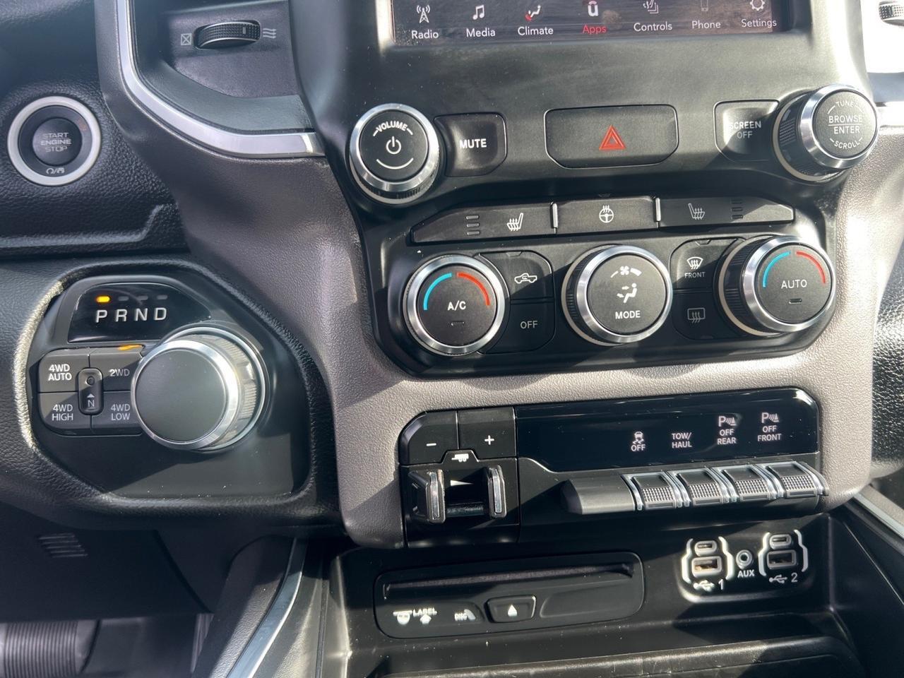 2019 Ram 1500 Big Horn CREW CAB 4X4, LOW MILEAGE, READY-ALERT BRAKING, BACKUP CAMERA WITH PARKING SENSORS, POWER REAR SLIDING WINDOW, REMOTE START, APPLE CARPLAY/ANDROID AUTO CAPABLE, NEW BFGOODRICH ALL TERRAIN TIRES, GO BIG ON OR OFF ROAD IN THIS RAM BIG HORN! Virginia Beach VA