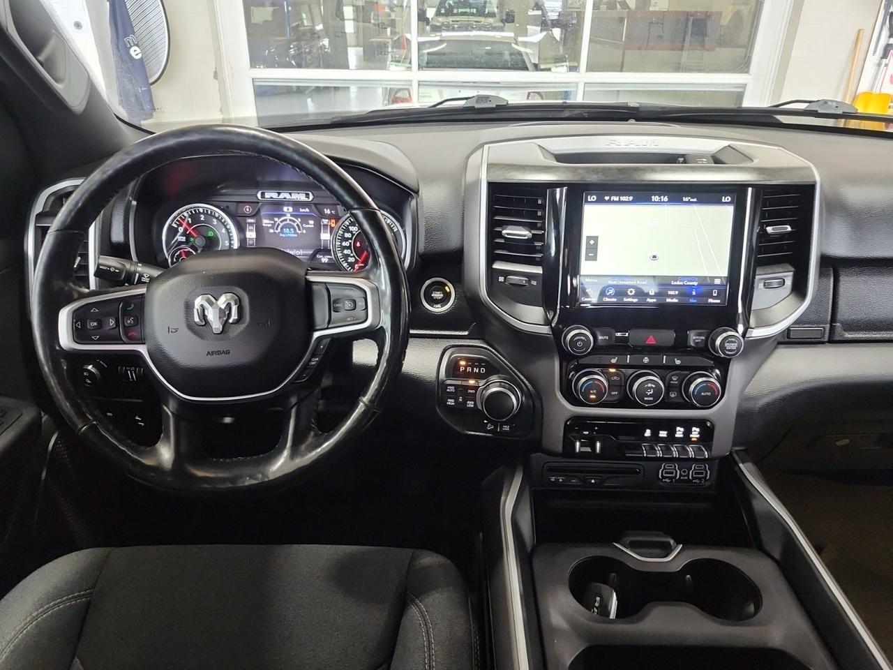 2019 Ram 1500 Big Horn Crew Cab 4x4 | HEMI V8 | NAV | Remote Start | Backup Camera | Park Assist Redwater AB