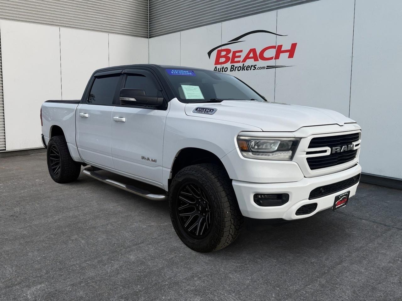 2019 Ram 1500 Big Horn/Lone Star, APPLE CARPLAY/ANDROID AUTO, HEATED SEATS, BACKUP CAMERA, POWER FOLDING MIRRORS, POWER SLIDING REAR WINDOW, UNIVERSAL GARAGE DOOR OPENER, BED LINER, TOW PACKAGE, REMOTE KEYLESS ENTRY, COME AND TEST DRIVE THIS RAM 1500 TODAY! Norfolk VA