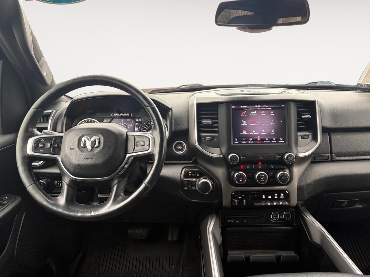 2019 Ram 1500 Big Horn/Lone Star, BED LINER, RUNNING BOARDS, REAR POWER SLIDING WINDOW, HEATED STEERING WHEEL & SEATS, BACKUP CAMERA WITH PARKING SENSORS, APPLE CARPLAY/ANDROID AUTO, CLEAN CARFAX, DRIVE THIS RAM ON THE ROAD!