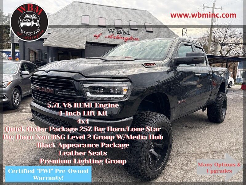 2019 Ram 1500 Big Horn/Lone Star Crew Cab LB 4WD w/ Quick Order Package 25Z Bi
