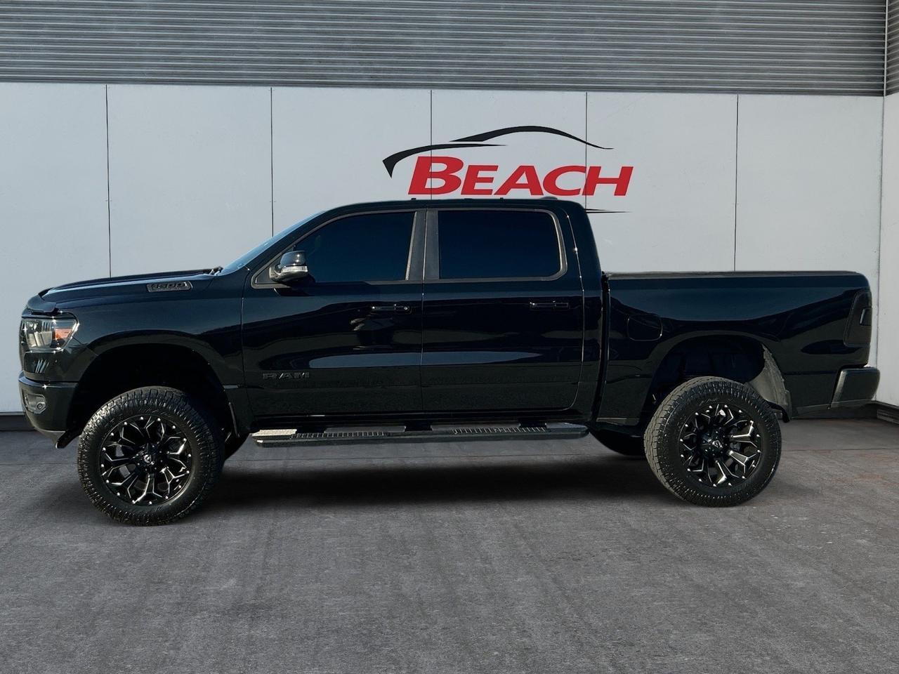 2019 Ram 1500 Big Horn/Lone Star, UNIVERSAL GARAGE DOOR OPENER, APPLE CARPLAY/ANDROID AUTO, HEATED SEATS, HEATED STEERING WHEEL, TONNEAU COVER, RUNNING BOARDS, TOW PACKAGE, BED LINER, POWER SLIDING REAR WINDOW, BACKUP CAMERA, POWER/HEATED MIRRORS, CLEAN CARFAX! Norfolk VA