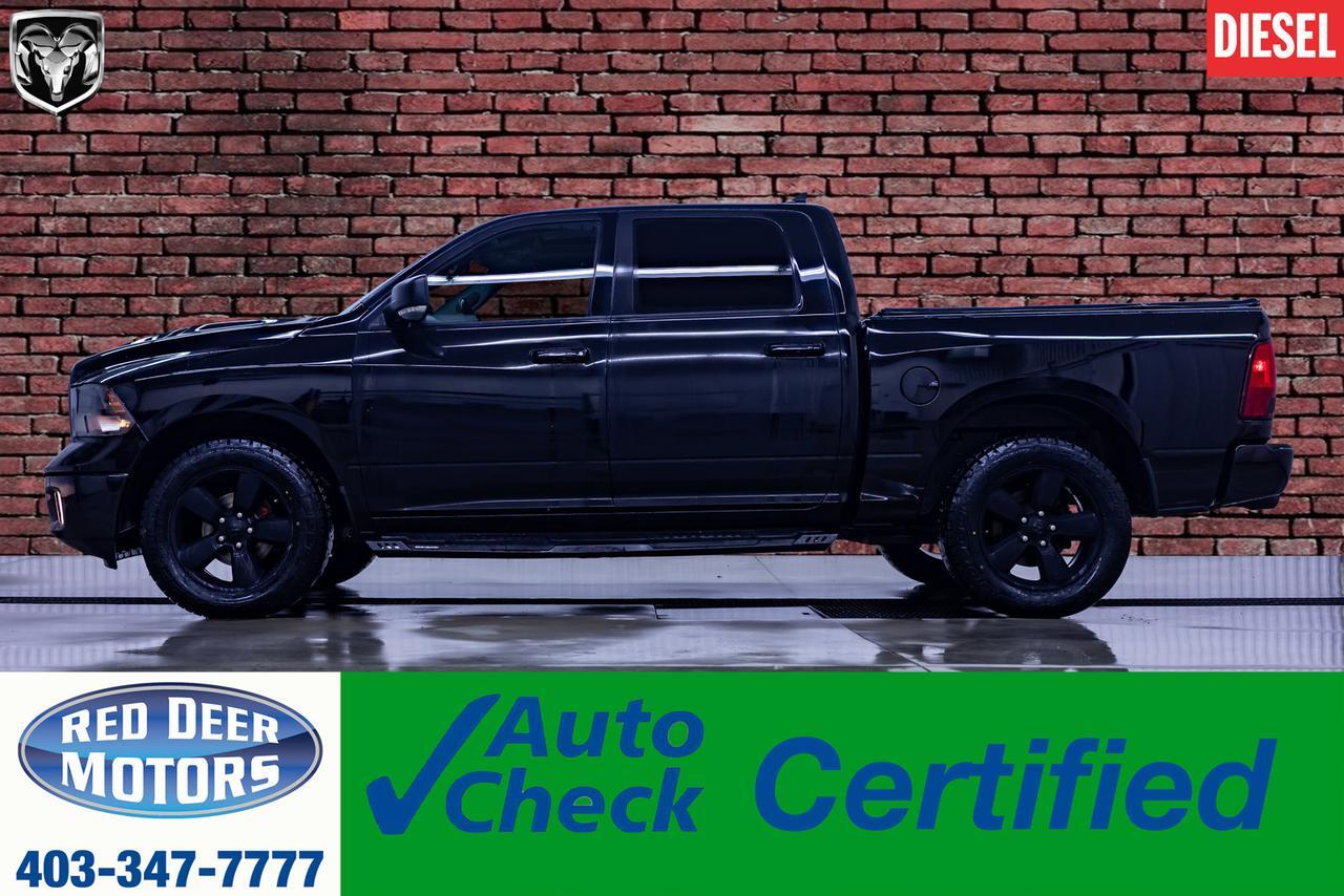 2019 Ram 1500 Classic 4x4 Crew Cab Black Package EcoDiesel Leather Roof Nav