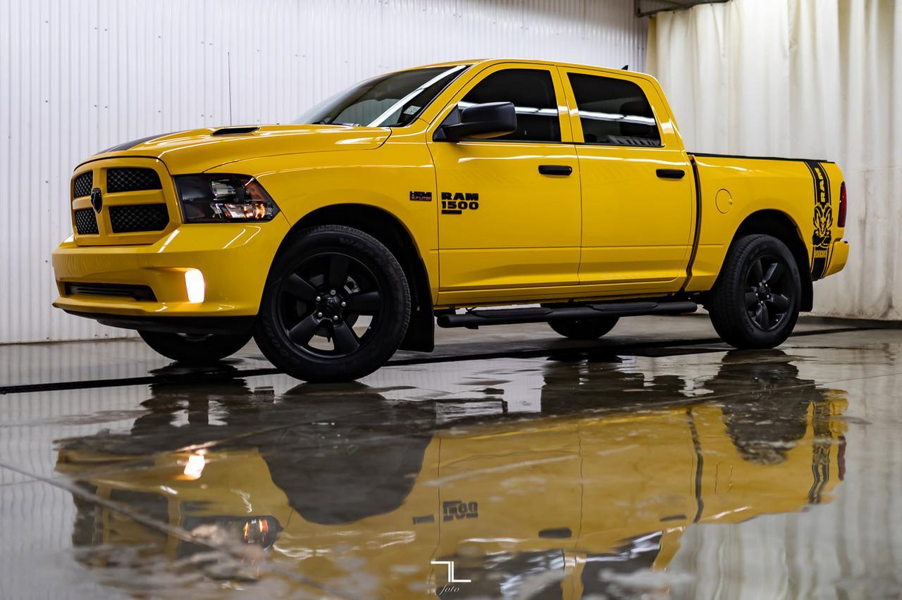 2019 Ram 1500 Classic 4x4 Crew Cab Express Blackout BCam Red Deer AB