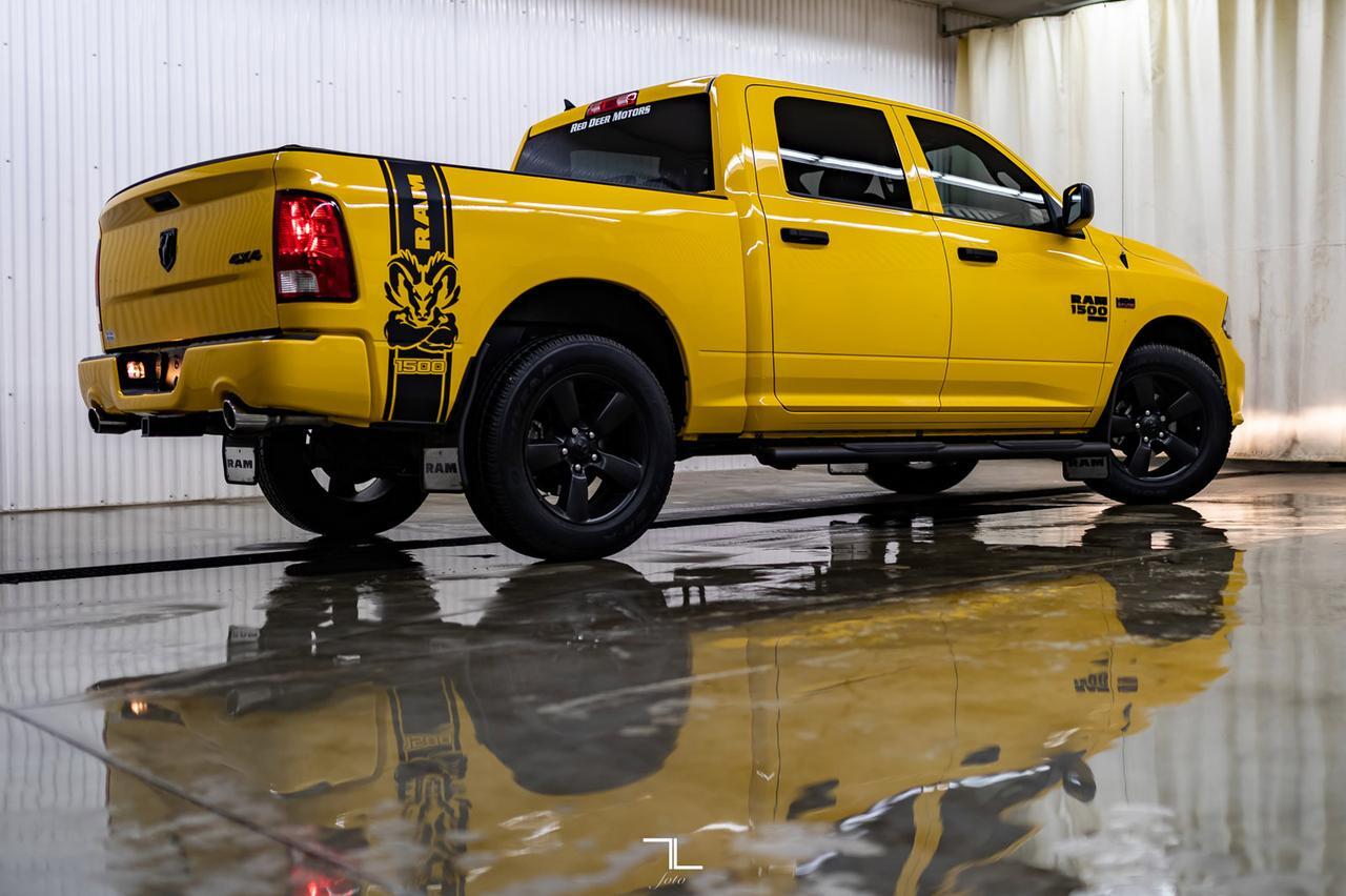 2019 Ram 1500 Classic 4x4 Crew Cab Express Blackout BCam Red Deer AB