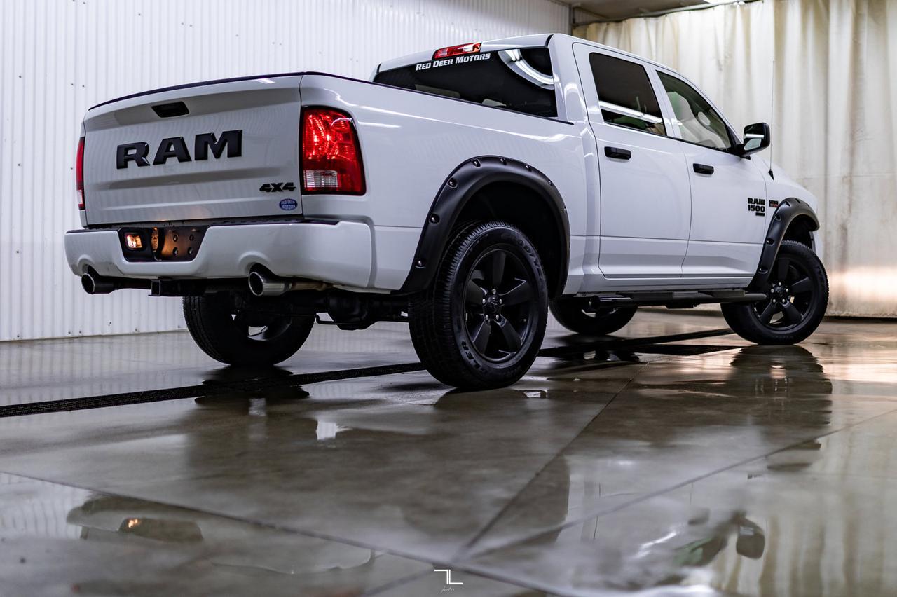 2019 Ram 1500 Classic 4x4 Crew Cab Express Night BCam Red Deer AB