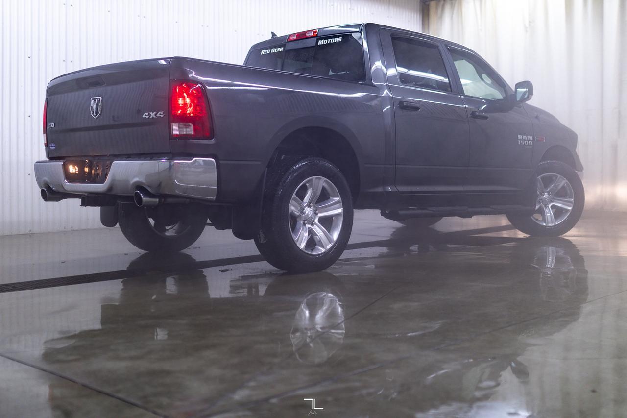 2019 Ram 1500 Classic 4x4 Crew Cab SLT EcoDiesel Roof BCam Red Deer AB