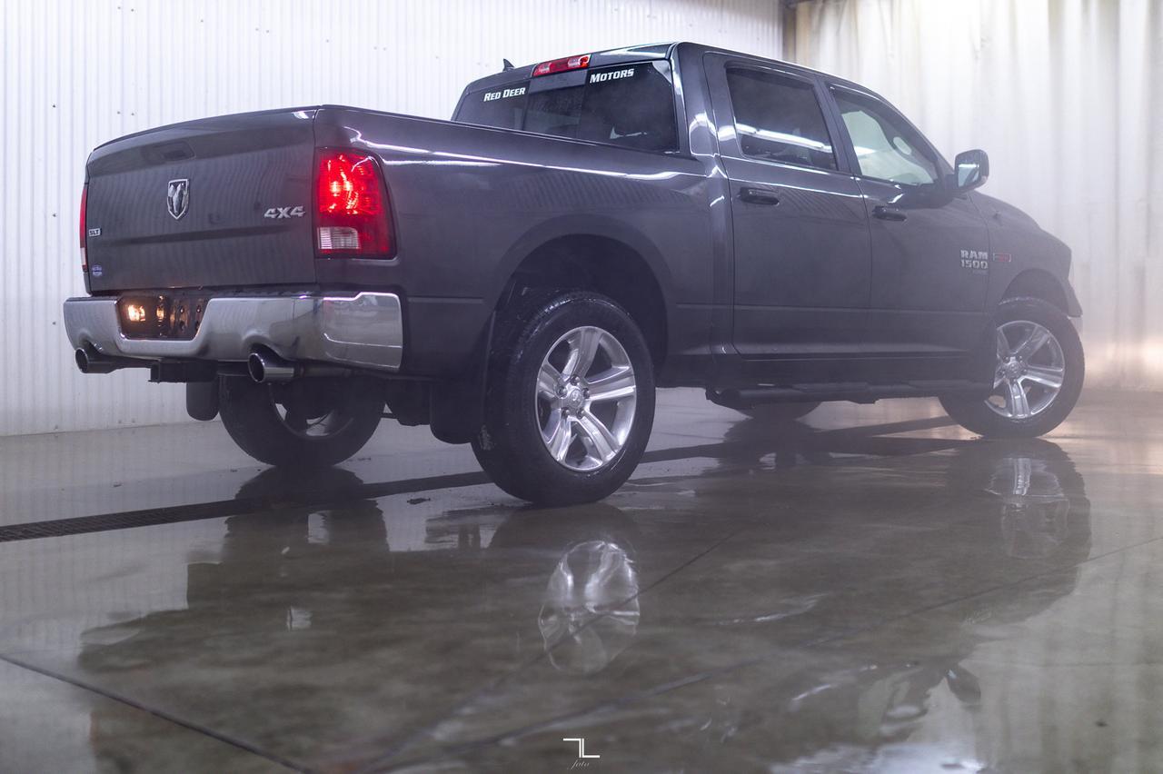 2019 Ram 1500 Classic 4x4 Crew Cab SLT EcoDiesel Roof BCam Red Deer AB