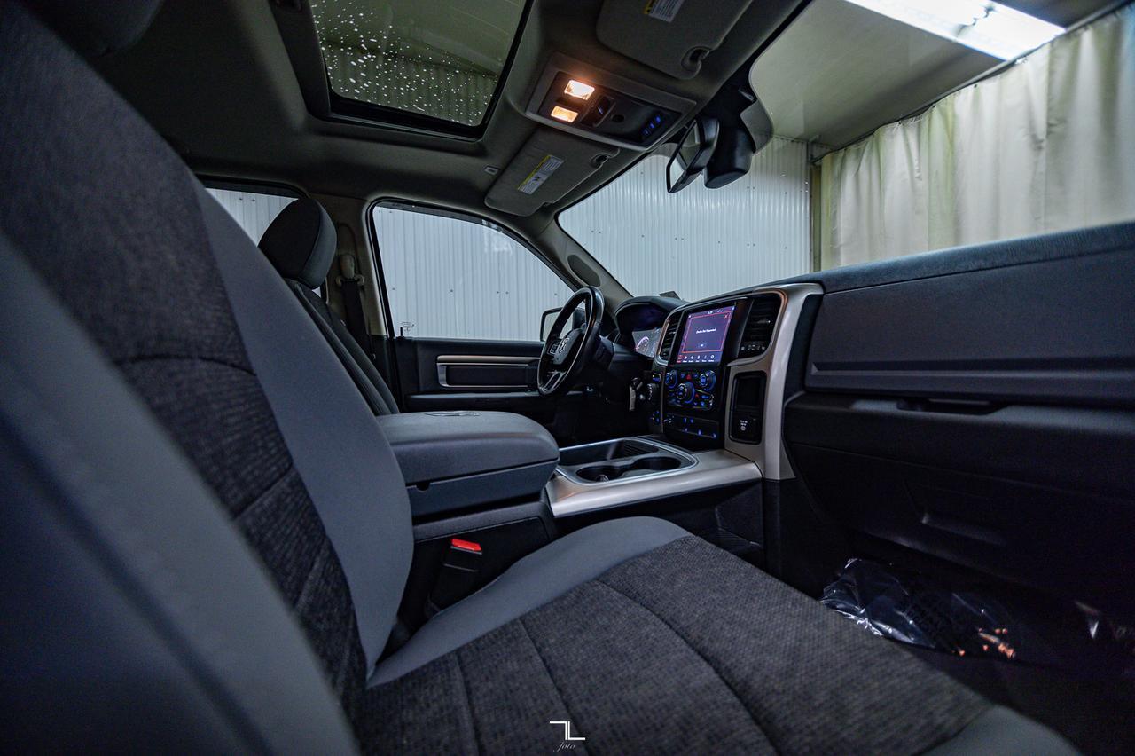 2019 Ram 1500 Classic 4x4 Crew Cab SLT EcoDiesel Roof BCam Red Deer AB