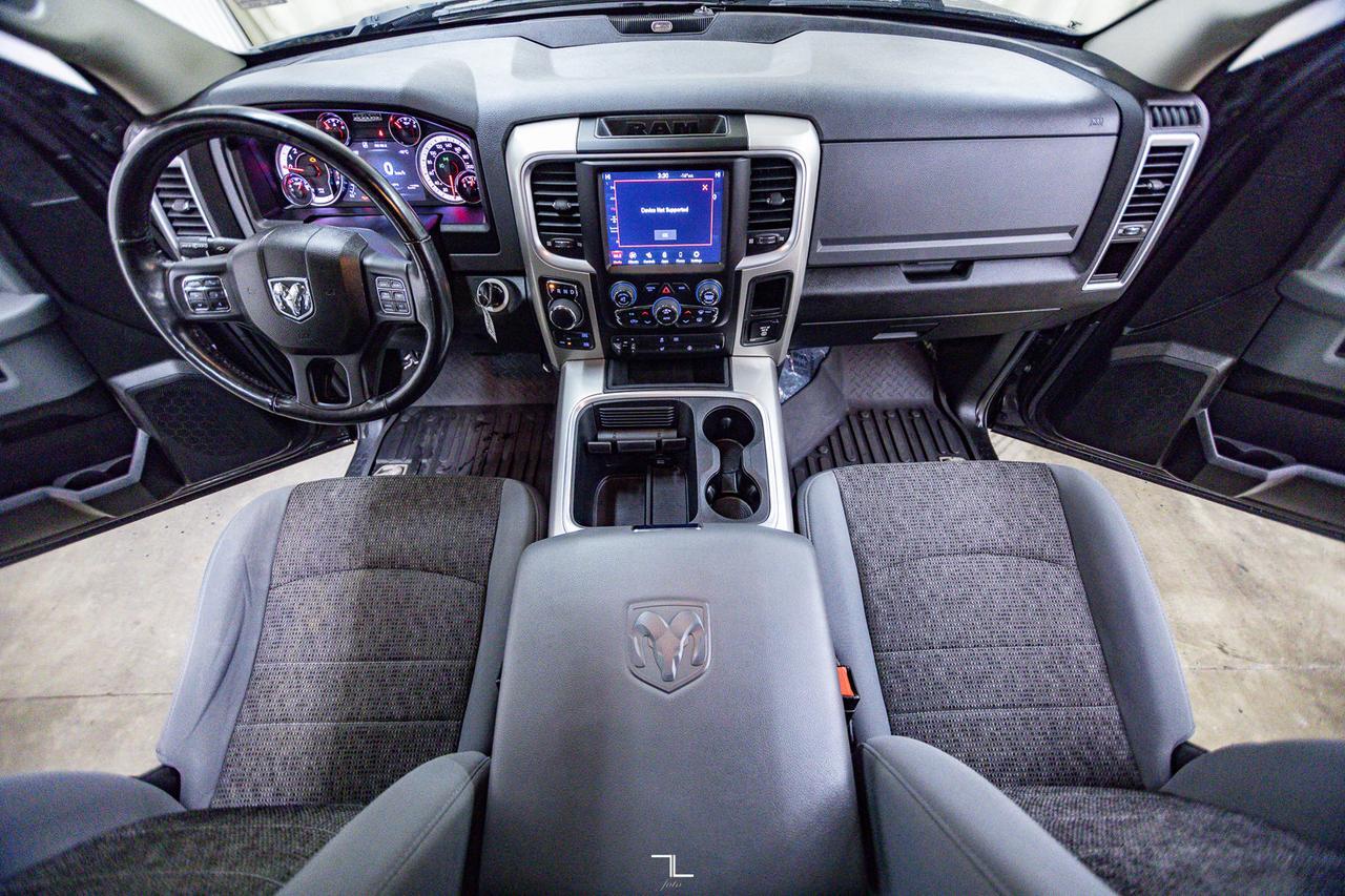2019 Ram 1500 Classic 4x4 Crew Cab SLT EcoDiesel Roof BCam Red Deer AB