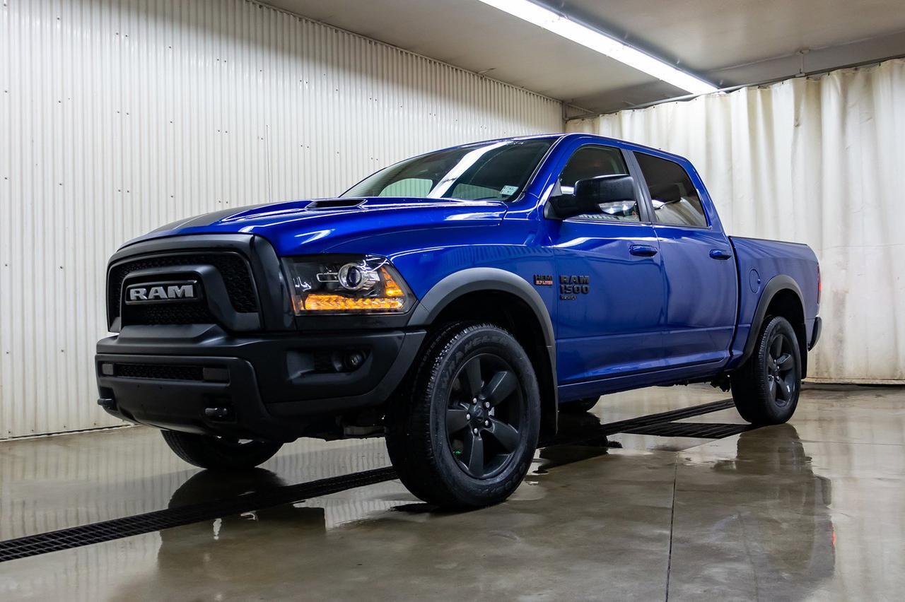 2019 Ram 1500 Classic 4x4 Crew Cab SLT Warlock Leather Nav BCam Red Deer AB