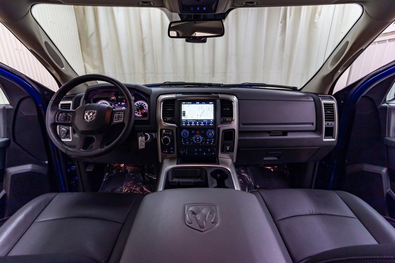 2019 Ram 1500 Classic 4x4 Crew Cab SLT Warlock Leather Nav BCam Red Deer AB