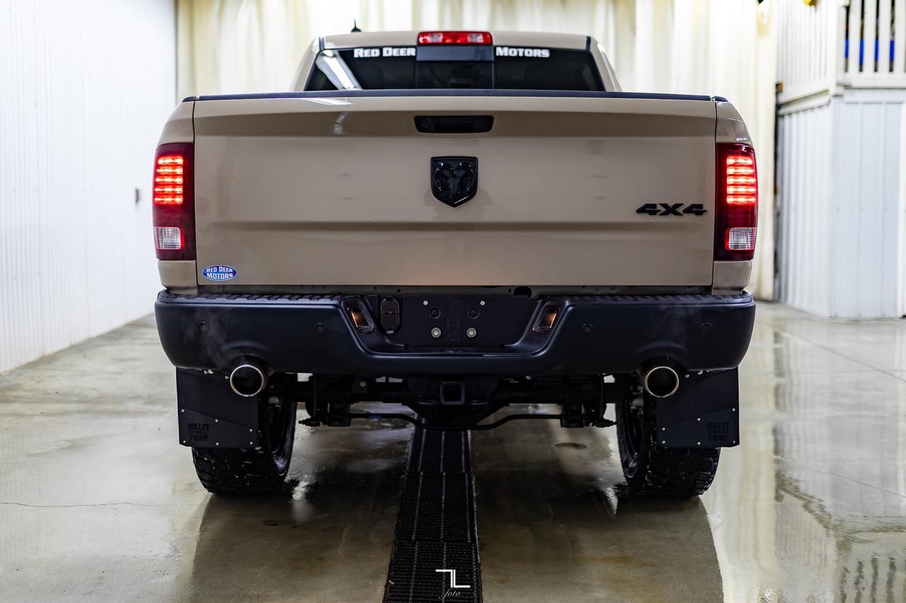 2019 Ram 1500 Classic 4x4 Crew Cab Warlock Mojave 6" Lift BCam Roof Red Deer AB