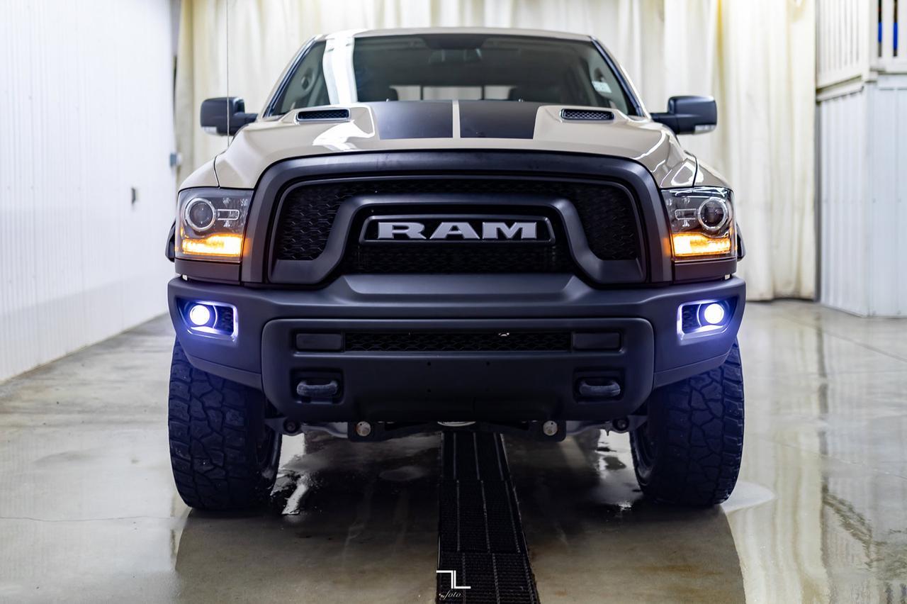 2019 Ram 1500 Classic 4x4 Crew Cab Warlock Mojave 6" Lift BCam Roof Red Deer AB