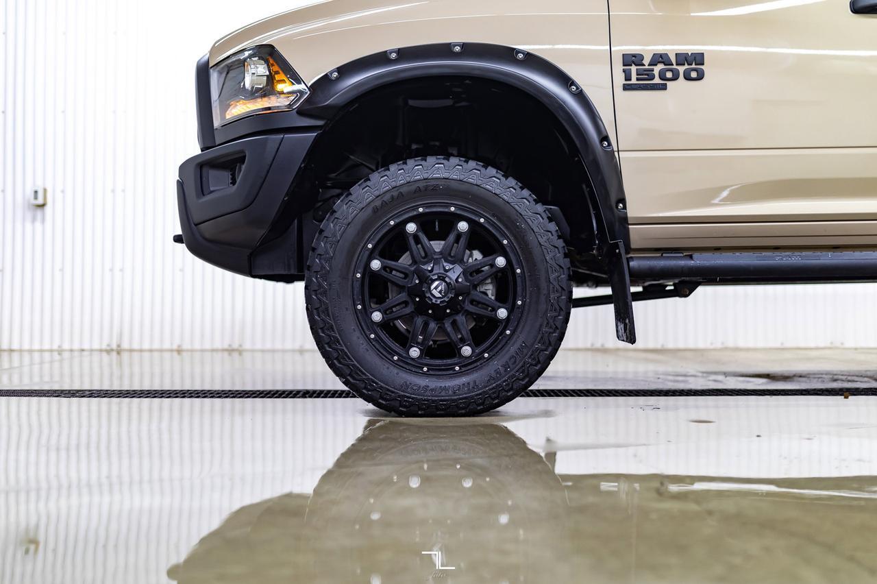 2019 Ram 1500 Classic 4x4 Crew Cab Warlock Mojave 6" Lift BCam Roof Red Deer AB