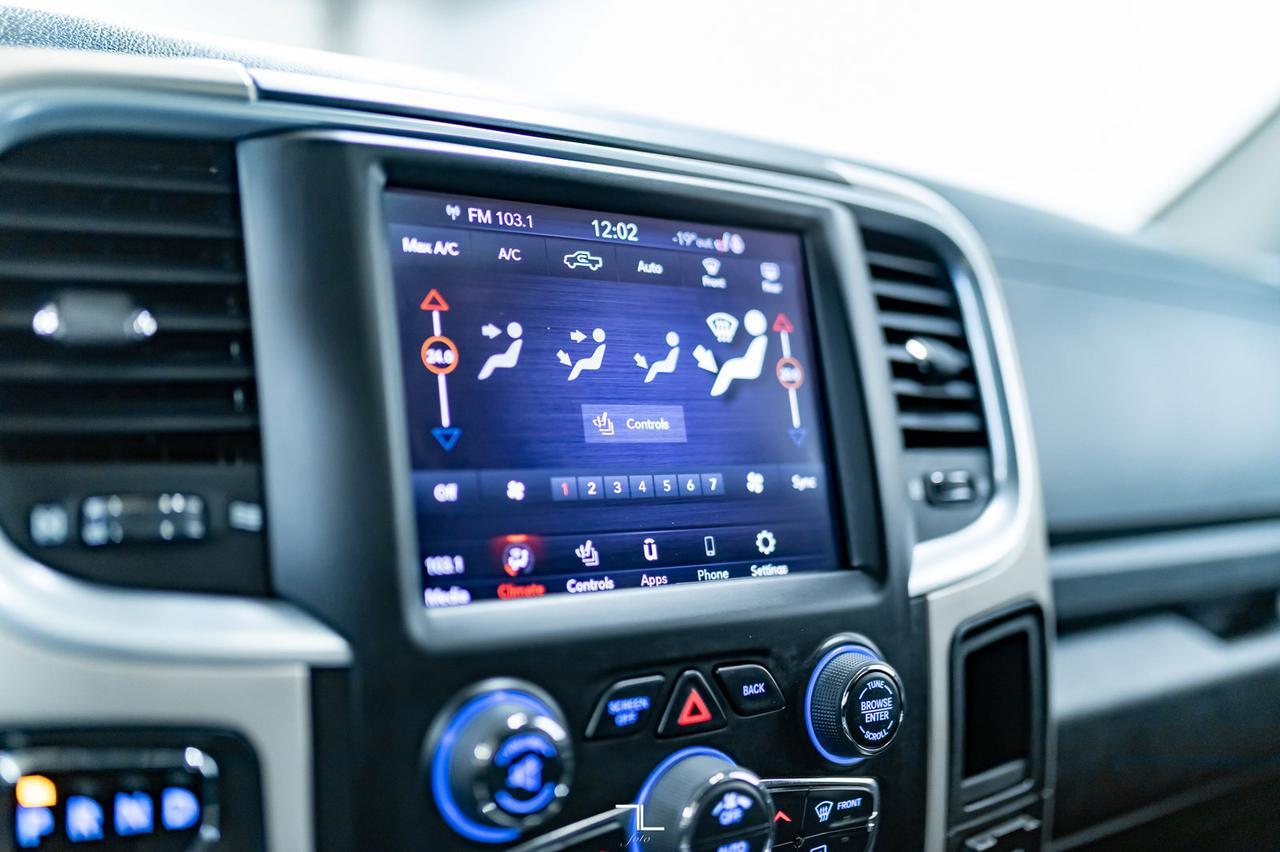 2019 Ram 1500 Classic 4x4 Crew Cab Warlock Mojave 6" Lift BCam Roof Red Deer AB