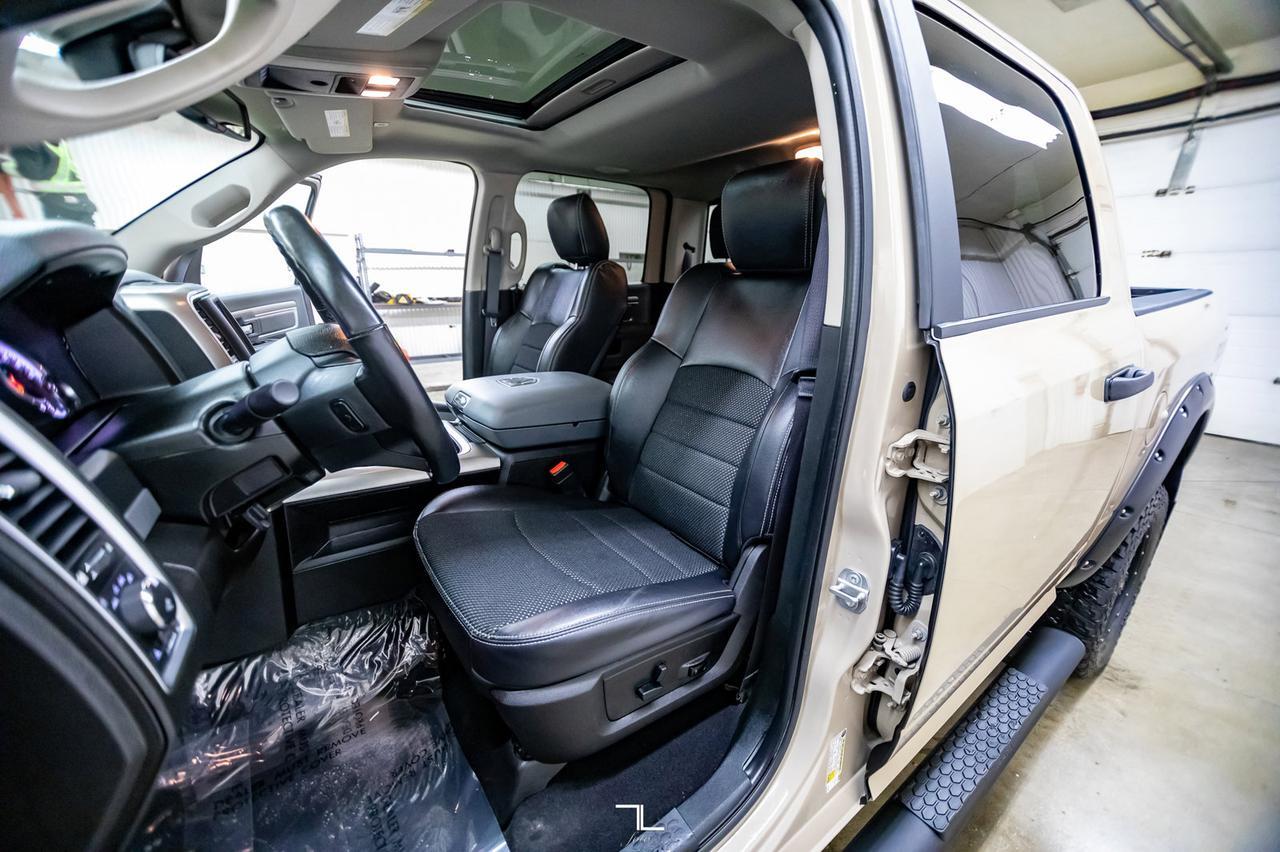 2019 Ram 1500 Classic 4x4 Crew Cab Warlock Mojave 6" Lift BCam Roof Red Deer AB