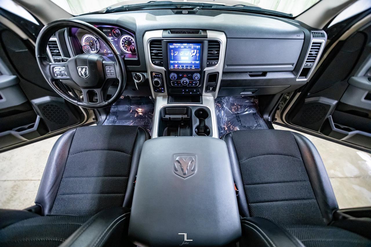 2019 Ram 1500 Classic 4x4 Crew Cab Warlock Mojave 6" Lift BCam Roof Red Deer AB