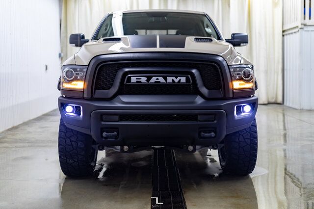 2019 Ram 1500 Classic 4x4 Crew Cab Warlock Mojave 6" Lift BCam Roof Red Deer AB
