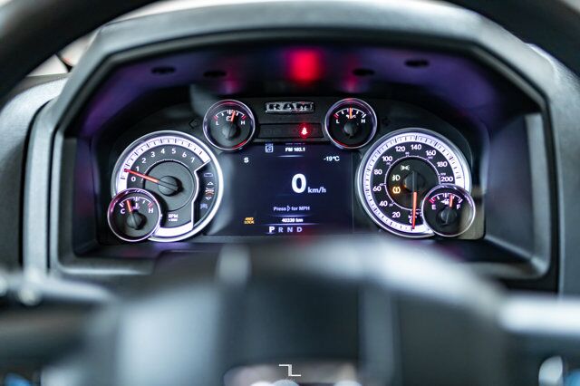 2019 Ram 1500 Classic 4x4 Crew Cab Warlock Mojave 6" Lift BCam Roof Red Deer AB