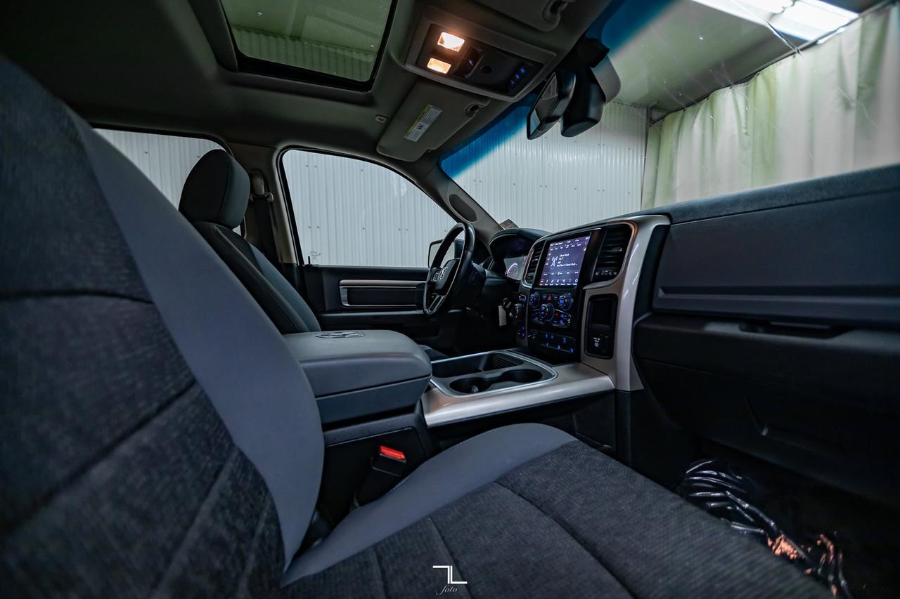 2019 Ram 1500 Classic 4x4 Crew Cab Warlock Roof BCam Red Deer AB