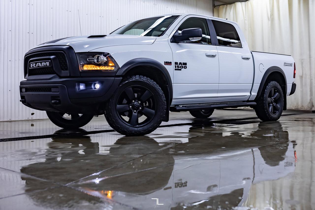 2019 Ram 1500 Classic 4x4 Crew Cab Warlock Roof BCam Red Deer AB