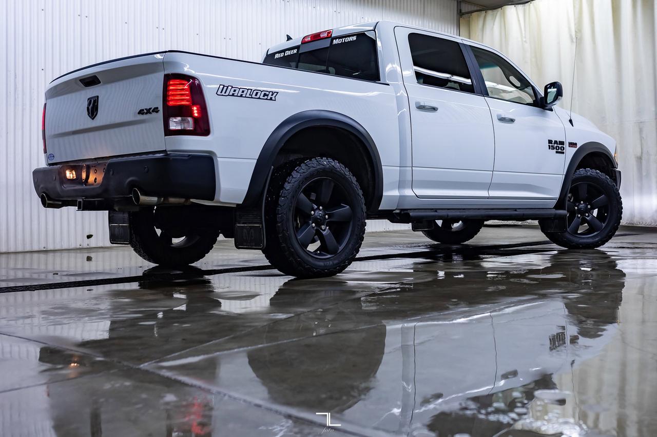 2019 Ram 1500 Classic 4x4 Crew Cab Warlock Roof BCam Red Deer AB