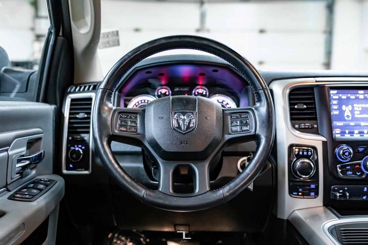 2019 Ram 1500 Classic 4x4 Crew Cab Warlock Roof BCam Red Deer AB