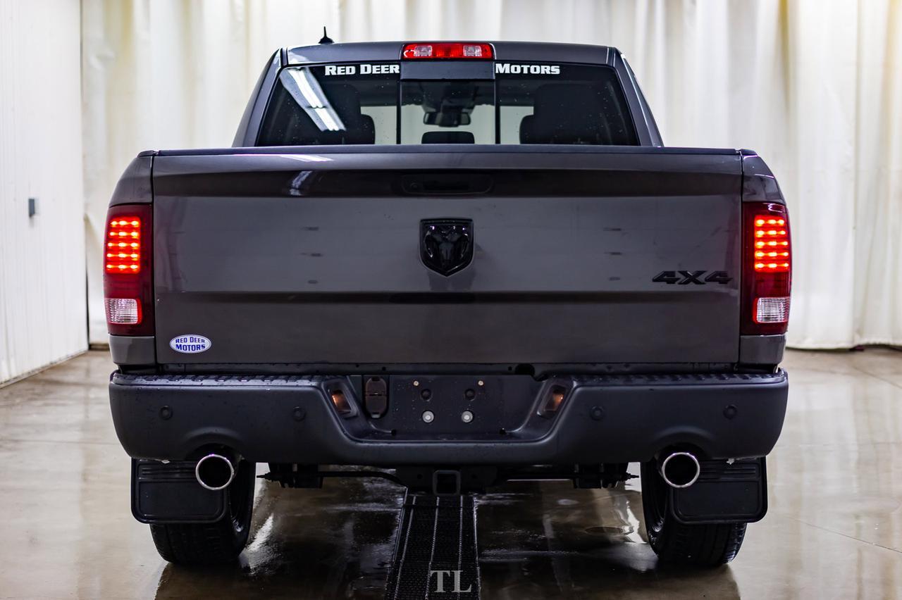 2019 Ram 1500 Classic 4x4 Crew Cab Warlock Roof BCam Red Deer AB
