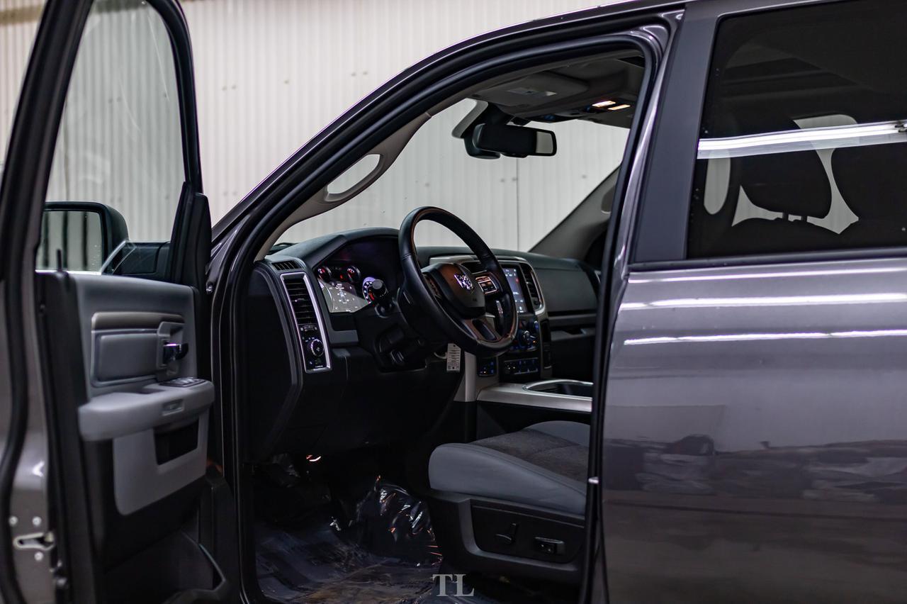 2019 Ram 1500 Classic 4x4 Crew Cab Warlock Roof BCam Red Deer AB