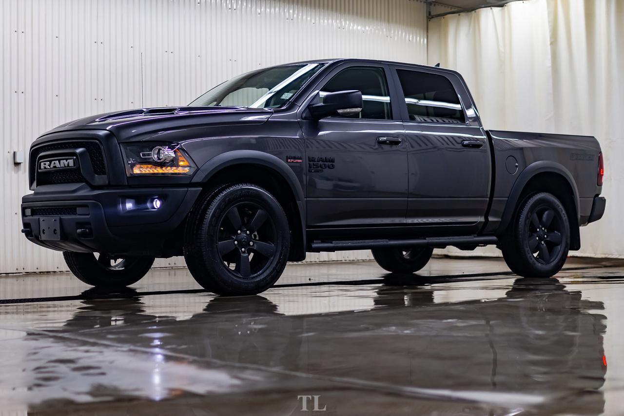 2019 Ram 1500 Classic 4x4 Crew Cab Warlock Roof BCam Red Deer AB