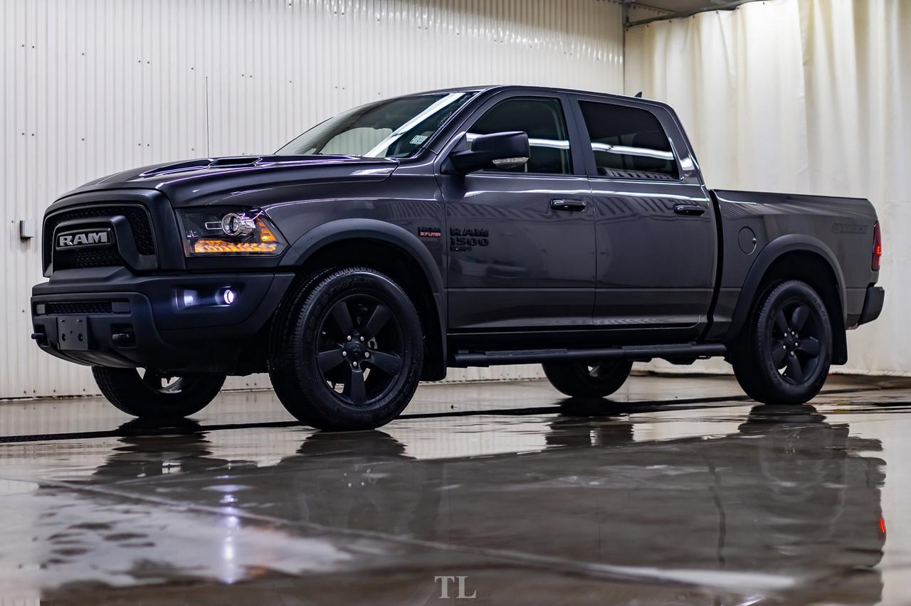 2019 Ram 1500 Classic 4x4 Crew Cab Warlock Roof BCam Red Deer AB