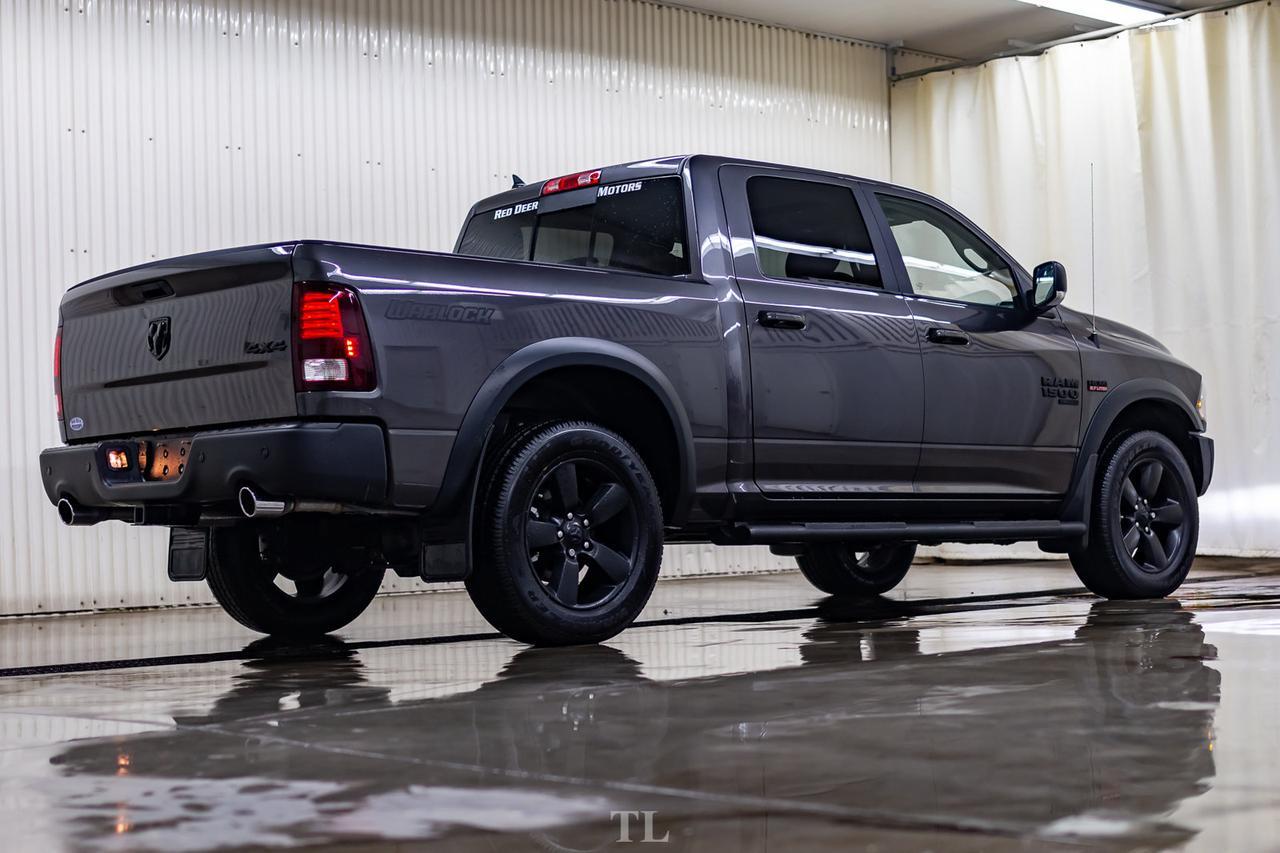 2019 Ram 1500 Classic 4x4 Crew Cab Warlock Roof BCam Red Deer AB